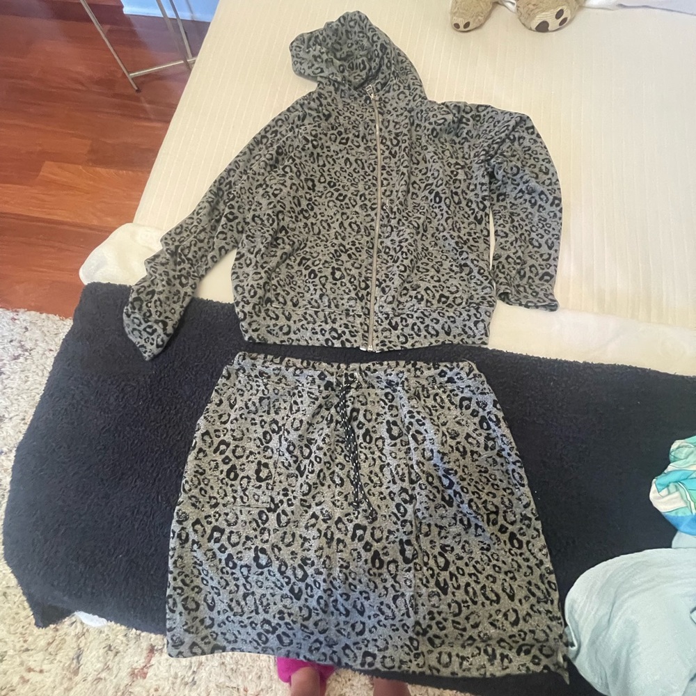 sundry skirt and jacket set